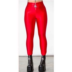 Killstar Red Obskura Jeans NWT Size L